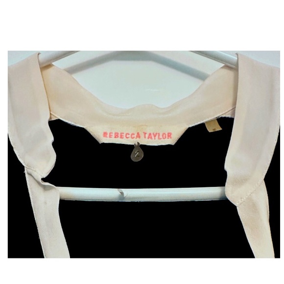 Rebecca Taylor silk sleeveless blouse - Picture 3 of 3